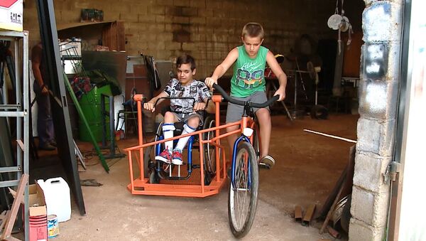 Arjantin'de engelliler için bisiklet icat edildi - Sputnik Türkiye
