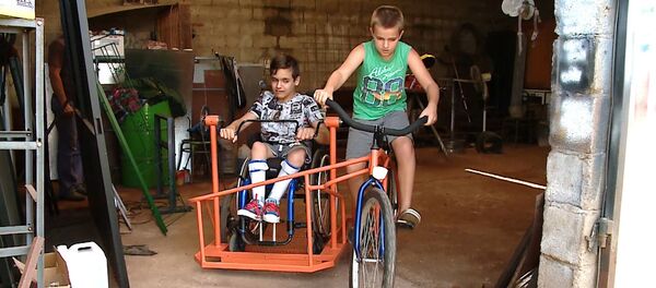 Arjantin'de engelliler için bisiklet icat edildi - Sputnik Türkiye