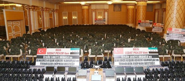 Sedat Peker'den ÖSO'ya yardım - Sputnik Türkiye