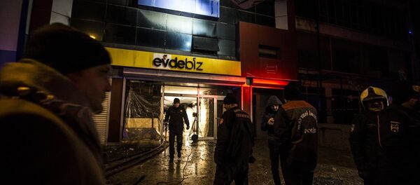 Ankara Siteler'de yangın: 'Suriye uyruklu 5 işçi hayatını kaybetti' - Sputnik Türkiye