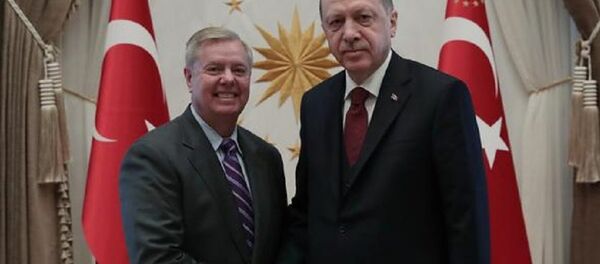 ABD'li senatör Lindsey Graham Beştepe'de - Sputnik Türkiye