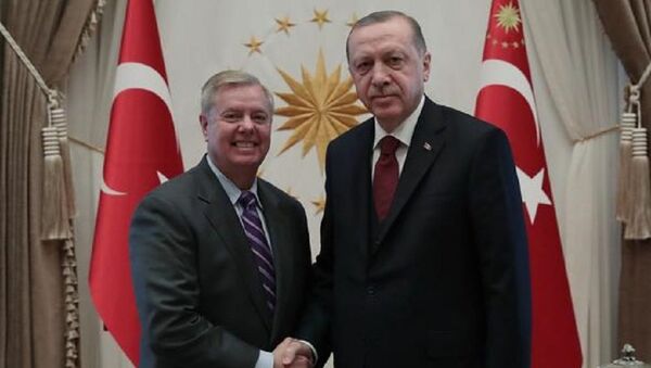ABD'li senatör Lindsey Graham Beştepe'de - Sputnik Türkiye