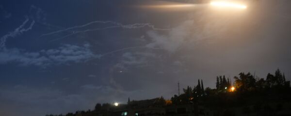 Suriye'nin başkenti Şam'da İsrail'in 21 Ocak'taki füze saldırısı Suriye'nin başkenti Şam'da İsrail'in 21 Ocak'taki füze saldırısı - Sputnik Türkiye