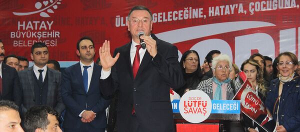 Hatay Büyükşehir Belediye Başkanı Lütfü Savaş - Sputnik Türkiye