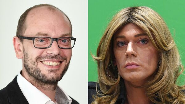 Markus Ganserer - Almanya'da ilk trans kadın milletvekili - Sputnik Türkiye