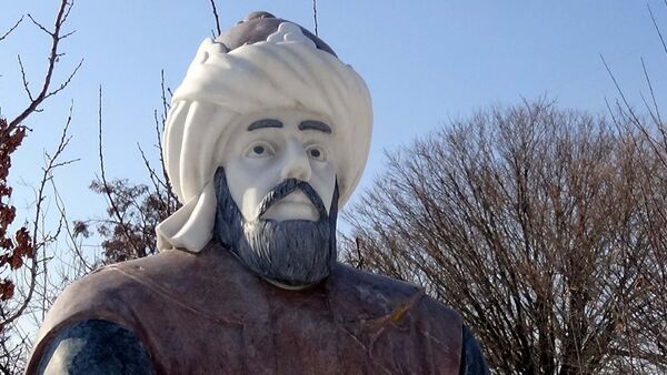 Çin'de yaptırılıp Van'a getirilen Osmanlı padişahının mermer heykeli - Sputnik Türkiye