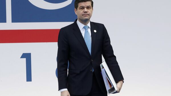 United States' Wess Mitchell, assistant secretary of State for European and Eurasian Affairs, arrives for the 25th Organization for Security and Co-operation in Europe, OSCE, ministerial council meeting, in Milan, Italy, Thursday, Dec. 6, 2018. - Sputnik Türkiye