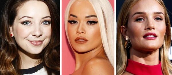 Zoe Sugg - Rita Ora - Rosie Huntington-Whiteley - Sputnik Türkiye
