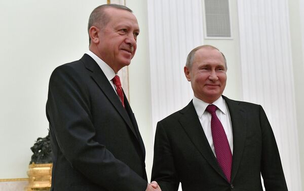 Putin-Erdoğan görüşmesi - Sputnik Türkiye