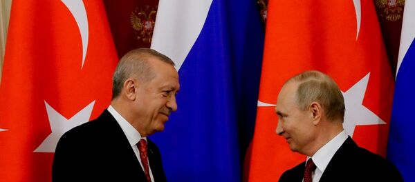 Recep Tayyip Erdoğan - Vladimir Putin - Sputnik Türkiye