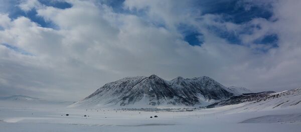 Doğu Anadolu’da kar manzaraları - Sputnik Türkiye