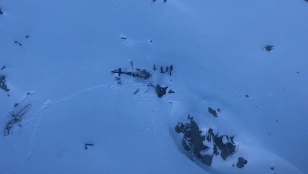 Alpler'de helikopter ile yolcu uçağı çarpıştı: 5 ölü - Sputnik Türkiye