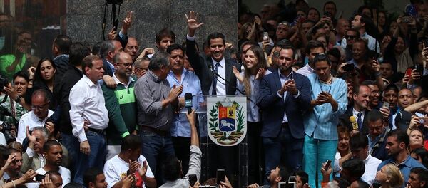 Venezüella Ulusal Meclis Başkanı Juan Guaido - Sputnik Türkiye