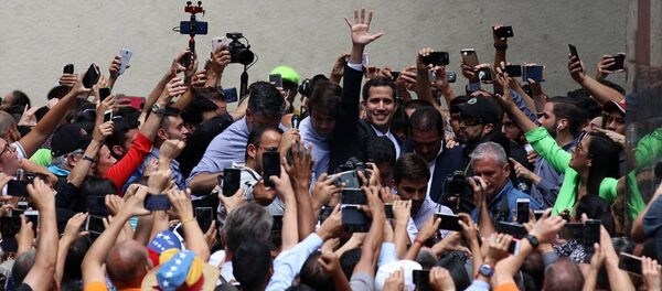Venezüella Ulusal Meclis Başkanı Juan Guaido - Sputnik Türkiye