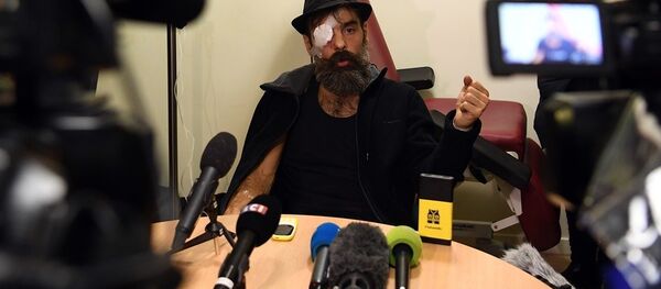 Sarı Yelekler’in liderlerinden Jerome Rodrigues Sarı Yelekler’in liderlerinden Jerome Rodrigues - Sputnik Türkiye