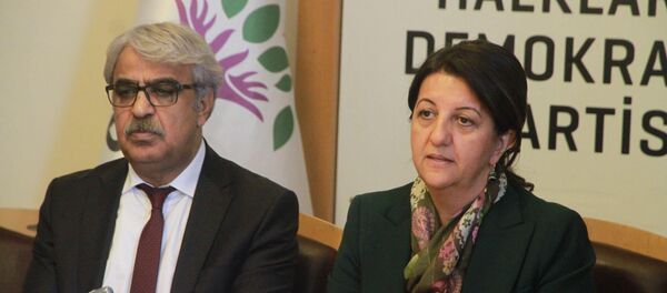 Pervin Buldan - Mithat Sancar - Sputnik Türkiye