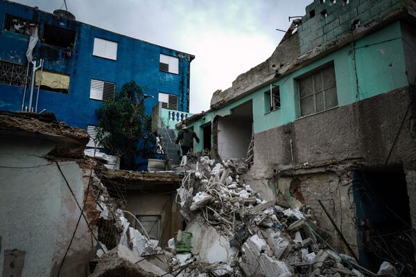 Kasırganın vurduğu Küba’nın başkenti Havana’dan çarpıcı görüntüler - Sputnik Türkiye