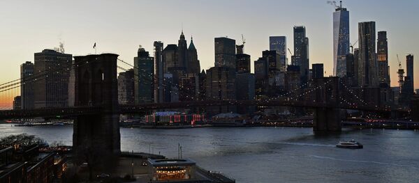 ABD'nin New York kentindeki Manhattan yarımadasından bir kare - Sputnik Türkiye