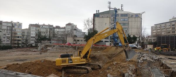 AKM'de kazık çatma ve hafriyat çalışmaları başladı - Sputnik Türkiye