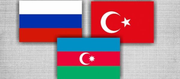 Rusya-Azerbaycan-Türkiye Rusya-Azerbaycan-Türkiye - Sputnik Türkiye