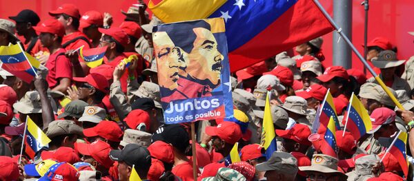 Venezüella'da Bolivarcı Devrim'in 20.yıldönümü Venezüella'da Bolivarcı Devrim'in 20.yıldönümü - Sputnik Türkiye