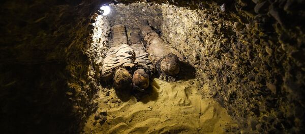 Mısır'da 40 mumya bulundu - Sputnik Türkiye