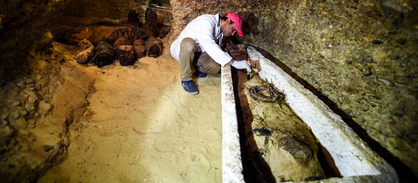 Mısır'da 40 mumya bulundu - Sputnik Türkiye
