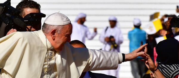 Papa Francis Birleşik Arap Emirlikleri'nde - Sputnik Türkiye
