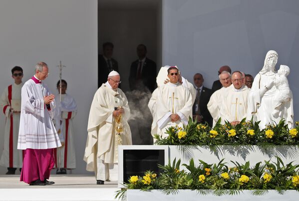 Papa Francis Birleşik Arap Emirlikleri'nde - Sputnik Türkiye