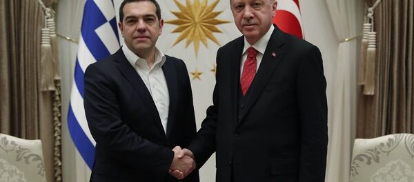Recep Tayyip Erdoğan - Aleksis Çipras - Sputnik Türkiye