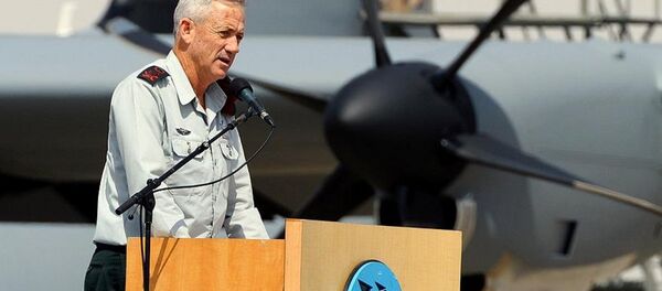 Eski İsrail Genelkurmay Başkanı ve yeni siyasetçi Benny Gantz - Sputnik Türkiye