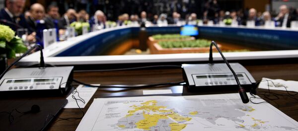 ABD'de gerçekleştirilen IŞİD Karşıtı Koalisyon Dışişleri Bakanları Toplantısı - Sputnik Türkiye