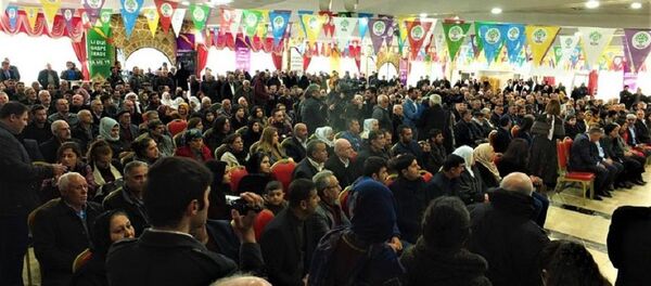 HDP, Mardin aday tanıtım toplantısı HDP, Mardin aday tanıtım toplantısı - Sputnik Türkiye