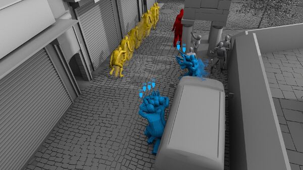 Araştırma, olay yerindeki polis memurlarından kesin olarak hangisinin Elçi’nin ölümünden sorumlu olduğunu tespit etmemekle birlikte, kuvvetli suç şüphesi altında olan polis memurlarını saptamıştır. - Sputnik Türkiye