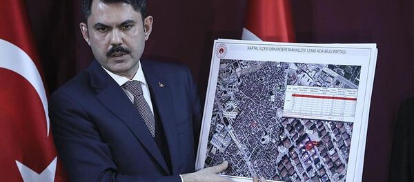 Kartal'da çöken bina - Sputnik Türkiye