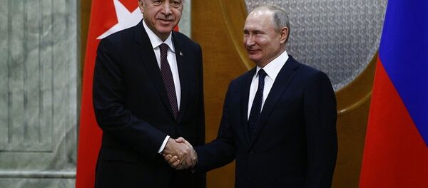 Recep Tayyip Erdoğan - Vladimir Putin - Sputnik Türkiye