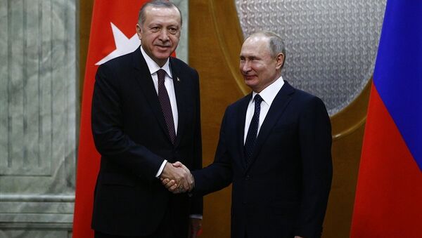 Recep Tayyip Erdoğan - Vladimir Putin - Sputnik Türkiye