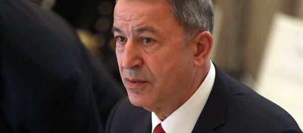 Milli Savunma Bakanı Hulusi Akar Milli Savunma Bakanı Hulusi Akar - Sputnik Türkiye