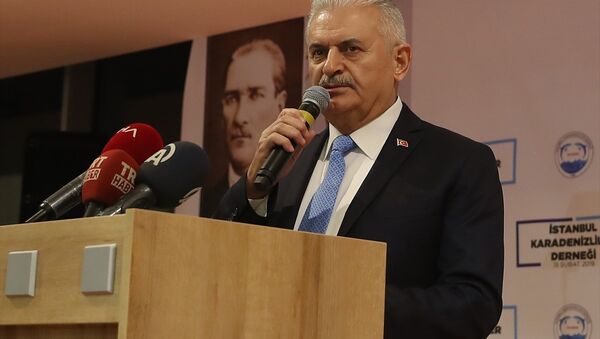 TBMM Başkanı ve AK Parti İstanbul Büyükşehir Belediye Başkan Adayı Binali Yıldırım - Sputnik Türkiye