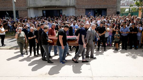 Arjantinli futbolcu Emiliano Sala'nın cenazesi - Sputnik Türkiye