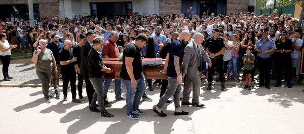 Arjantinli futbolcu Emiliano Sala'nın cenazesi - Sputnik Türkiye