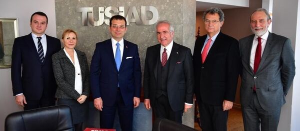 Ekrem İmamoğlu, TÜSİAD - Sputnik Türkiye