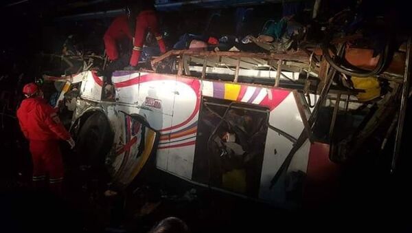 Bolivya’da yolcu otobüsüyle kamyon çarpıştı: 24 ölü, 12 yaralı - Sputnik Türkiye