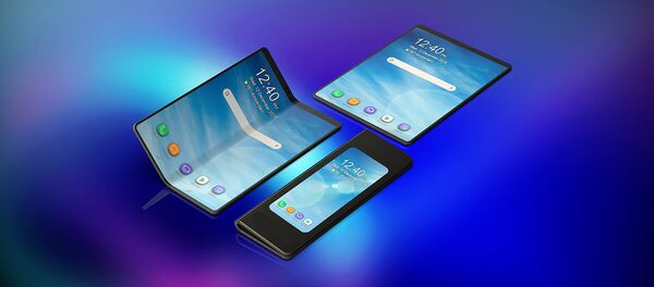 Samsung, katlanabilir telefonu Galaxy Fold’u duyurdu - Sputnik Türkiye