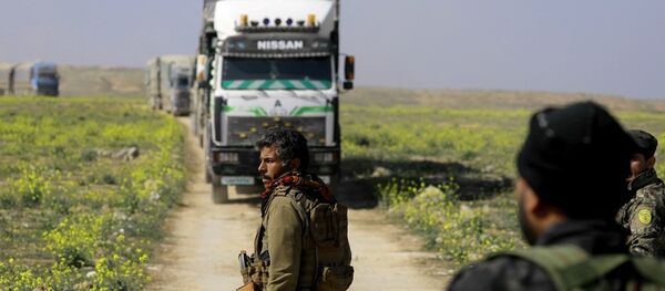 YPG’nin öncülük ettiği DSG üyesi - Sputnik Türkiye