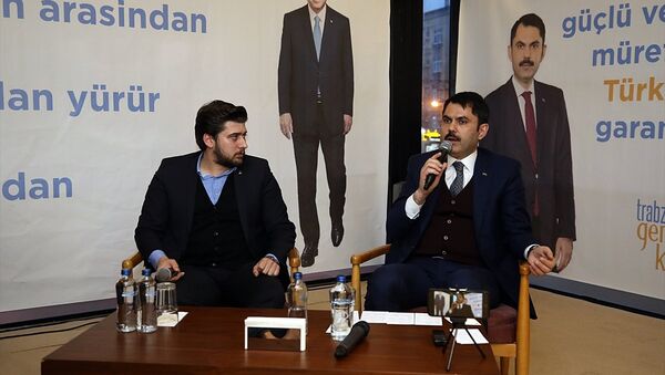 Çevre ve Şehircilik Bakanı Murat Kurum (sağda) - Sputnik Türkiye