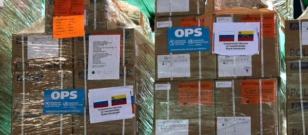 Rusya, Venezüella'ya yedi tondan fazla insani yardım sağladı - Sputnik Türkiye