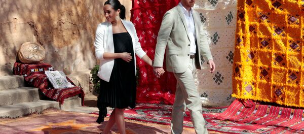 Prens Harry ve eşi Meghan Markle Fas ziyaretinde - Sputnik Türkiye