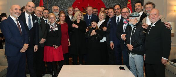 Cumhurbaşkanı ve AK Parti Genel Başkanı Recep Tayyip Erdoğan - Sputnik Türkiye