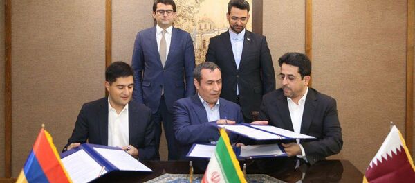 Ermenistan, İran ve Katar'dan telekomünikasyon anlaşması - Sputnik Türkiye